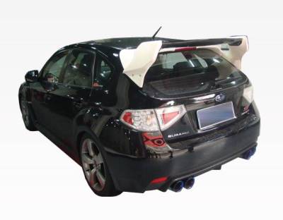 VIS Racing - Carbon Fiber Spoiler VRS Style for Subaru WRX Hatchback 2008-2014