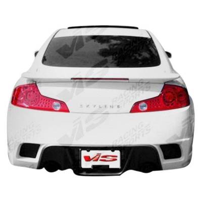 VIS Racing - 2003-2007 Infiniti G35 2Dr K Speed Rear Bumper