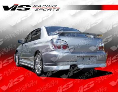 VIS Racing - 2002-2007 Subaru Wrx 4Dr Z Speed Side Skirts
