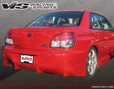 VIS Racing - 2004-2007 Subaru Wrx 4Dr Z Speed Rear Bumper